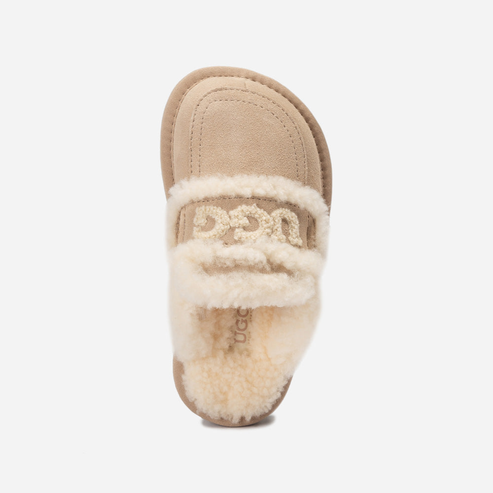 Ugg OZWEAR Kids Violet Shearling Slipper (Detachable Feature)