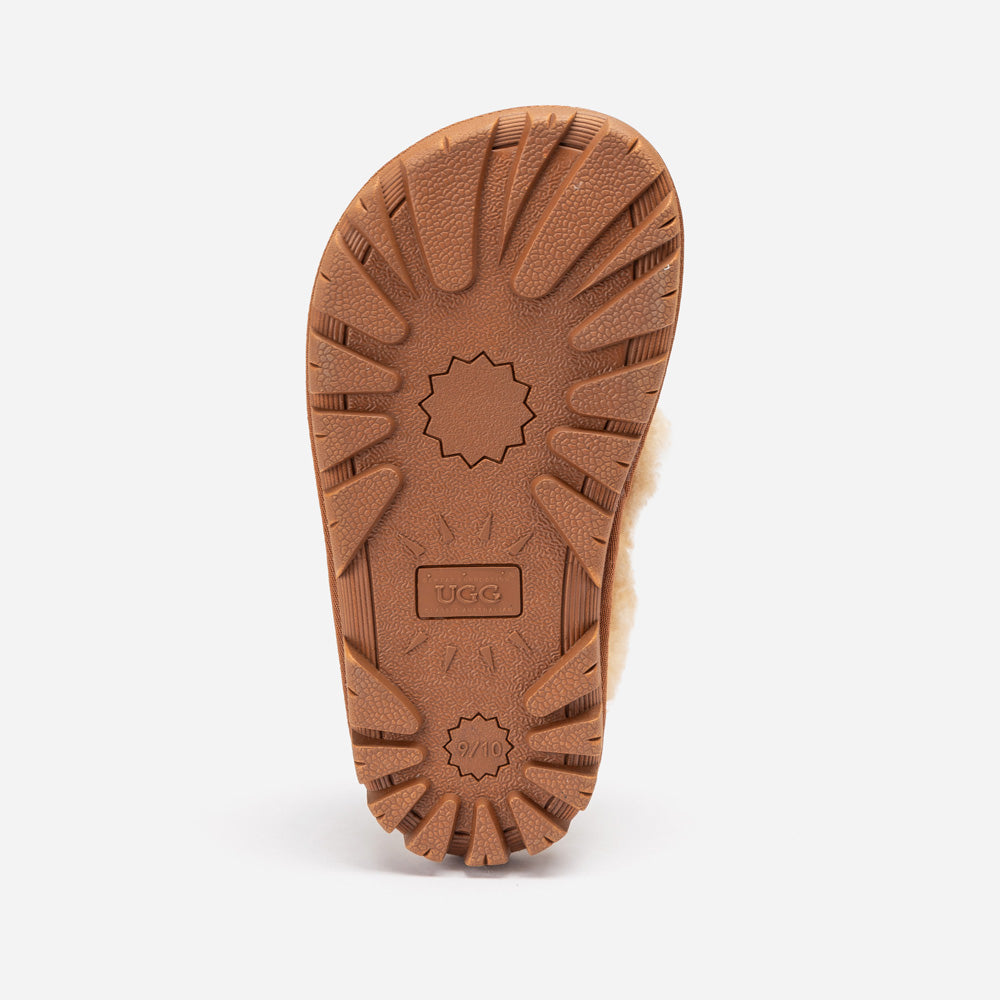 Ugg OZWEAR Kids Violet Shearling Slipper (Detachable Feature)