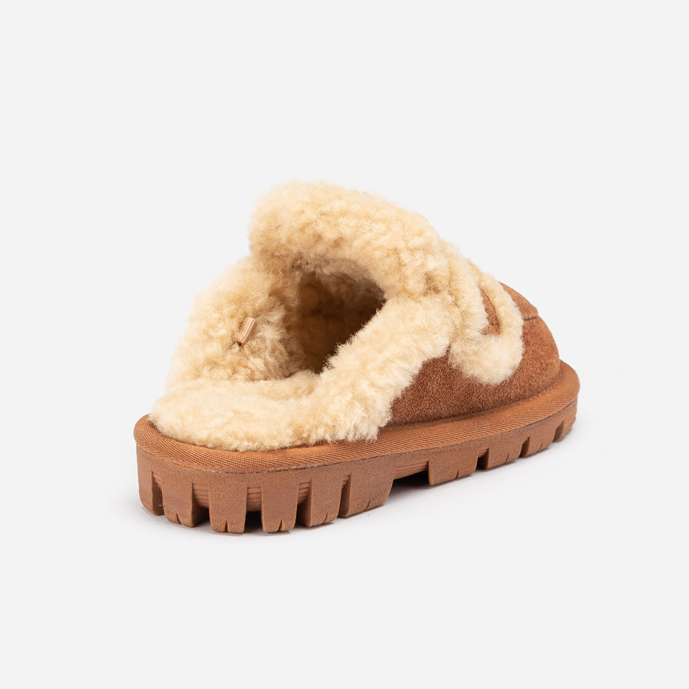 Ugg OZWEAR Kids Violet Shearling Slipper (Detachable Feature)