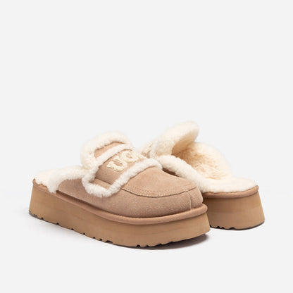UggOZWEAR  Violet Shearling Platform Slipper OB938P