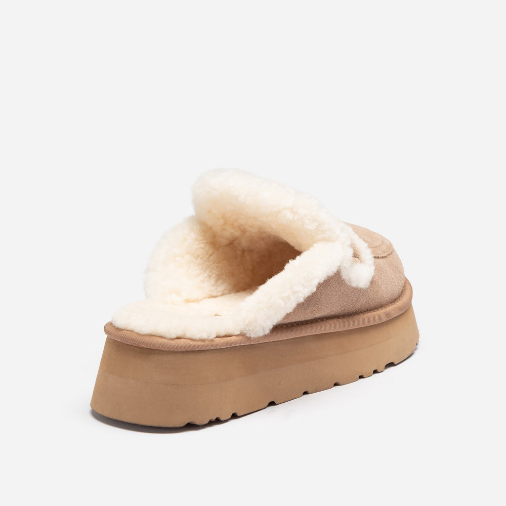 UggOZWEAR  Violet Shearling Platform Slipper OB938P