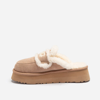UggOZWEAR  Violet Shearling Platform Slipper OB938P