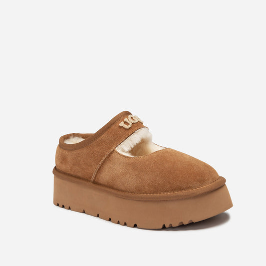 Ugg OZWEAR Mary Jane Emb Logo Platform