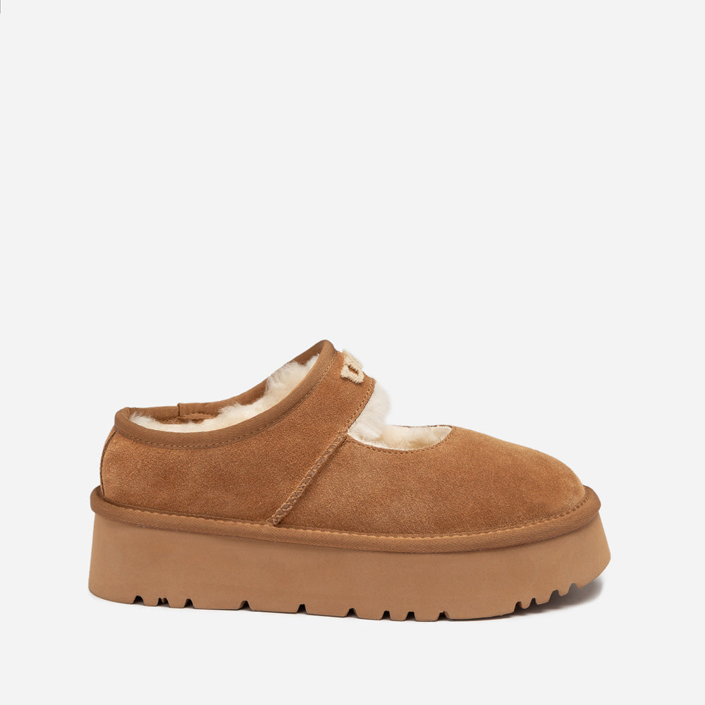 Ugg OZWEAR Mary Jane Emb Logo Platform