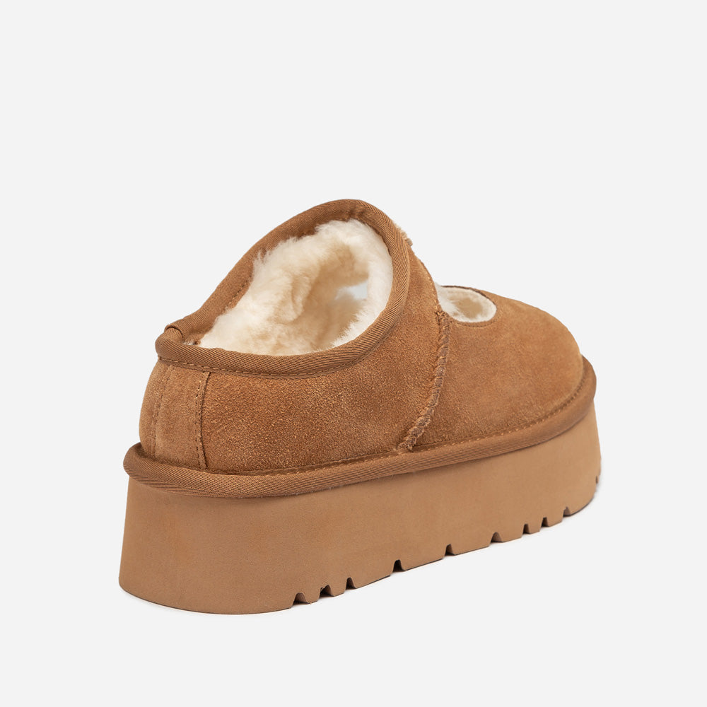 Ugg OZWEAR Mary Jane Emb Logo Platform