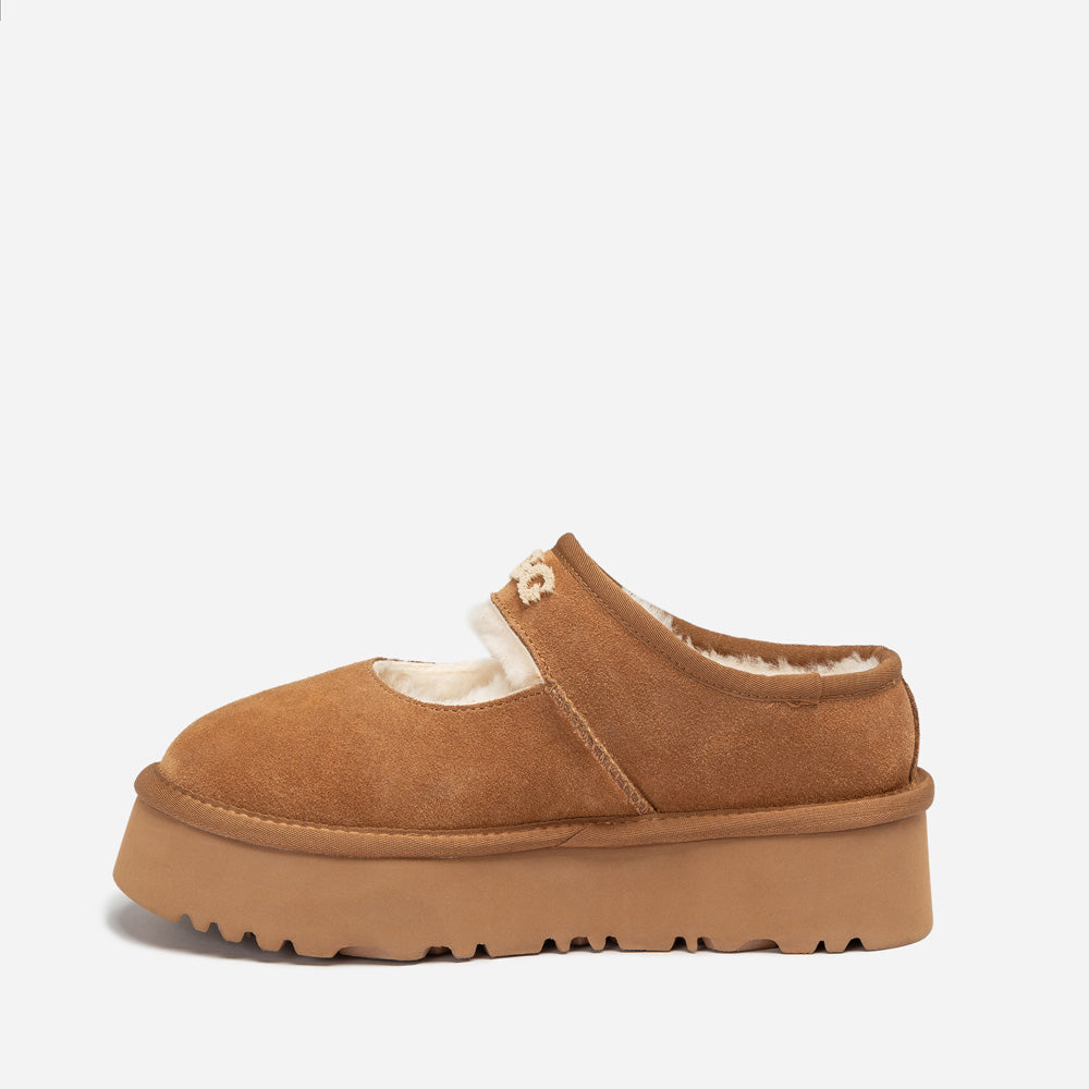 Ugg OZWEAR Mary Jane Emb Logo Platform