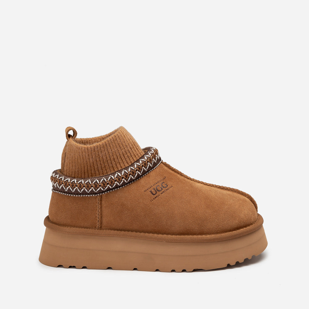 Ugg OZWEAR Sydney Knit Platform Slipper
