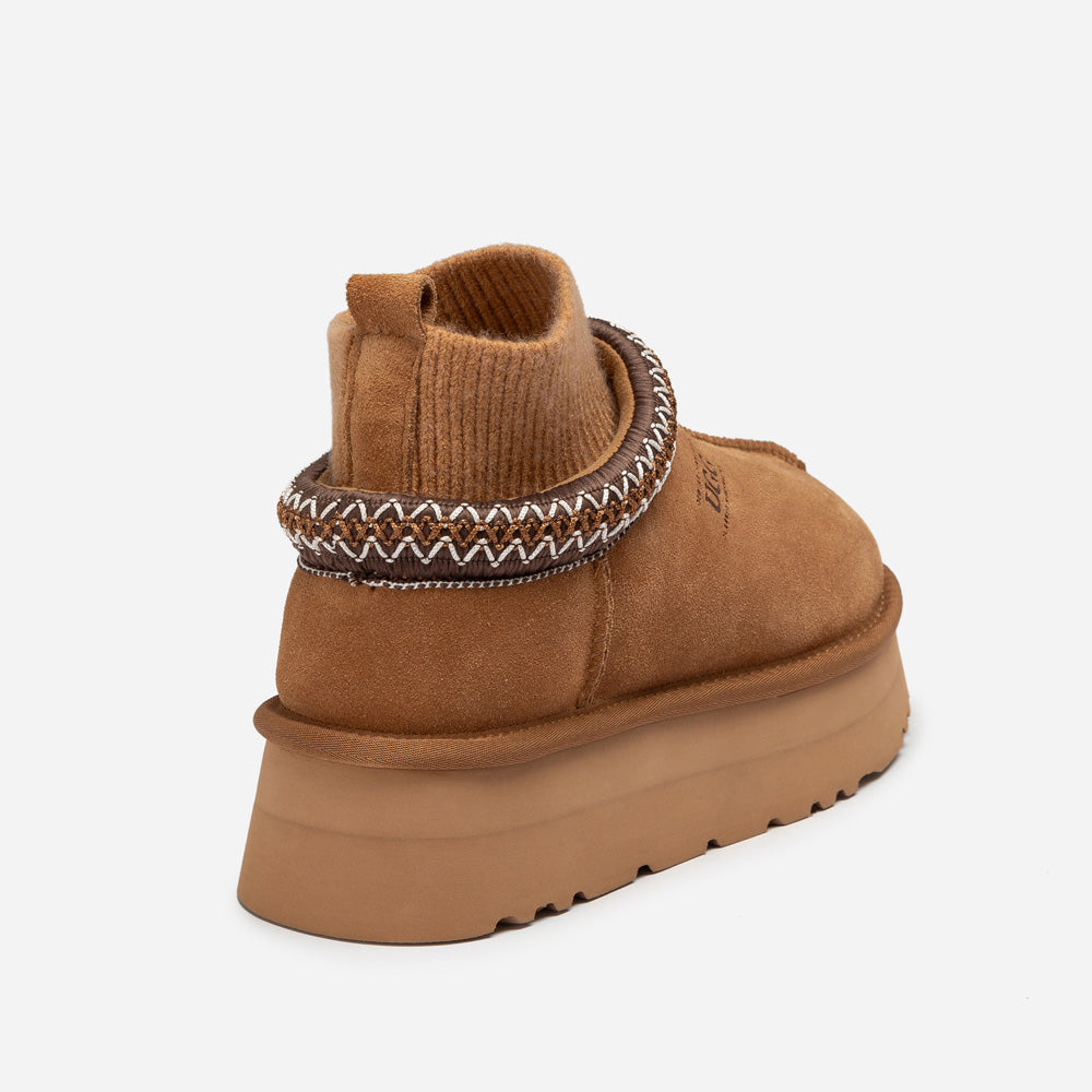 Ugg OZWEAR Sydney Knit Platform Slipper