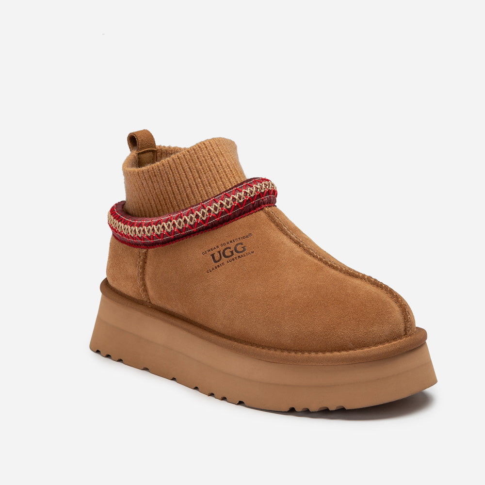 Ugg OZWEAR Sydney Knit Platform Slipper