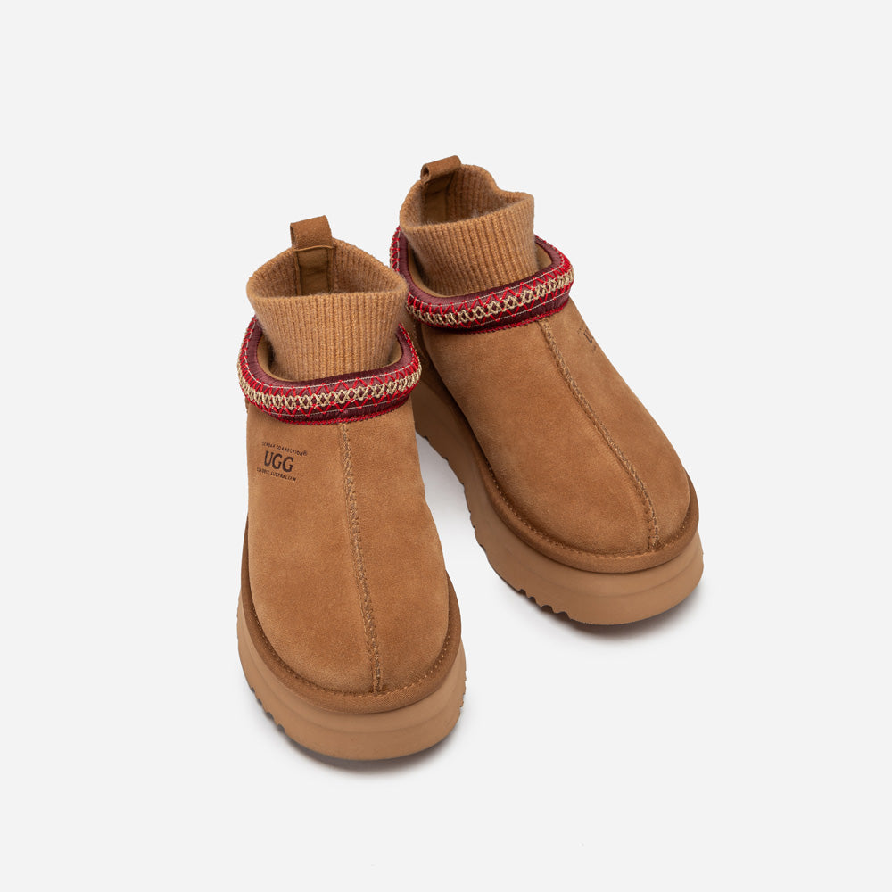 Ugg OZWEAR Sydney Knit Platform Slipper