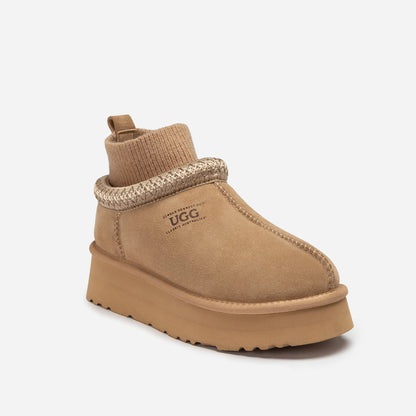 Ugg OZWEAR Sydney Knit Platform Slipper