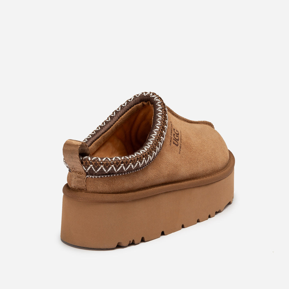 Ugg OZWEAR Sydney Spring Platform Slipper (Water Resistant) (Detachable Wool Insole)