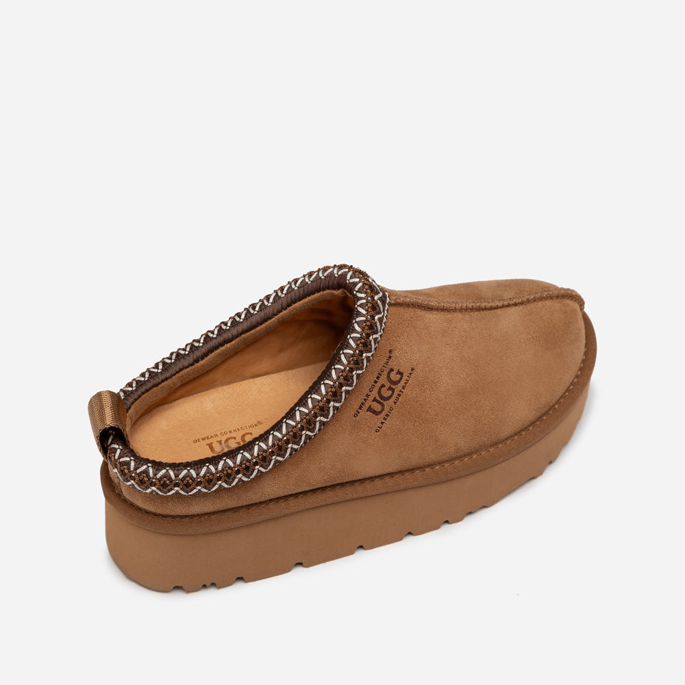 Ugg OZWEAR Sydney Spring Platform Slipper (Water Resistant) (Detachable Wool Insole)