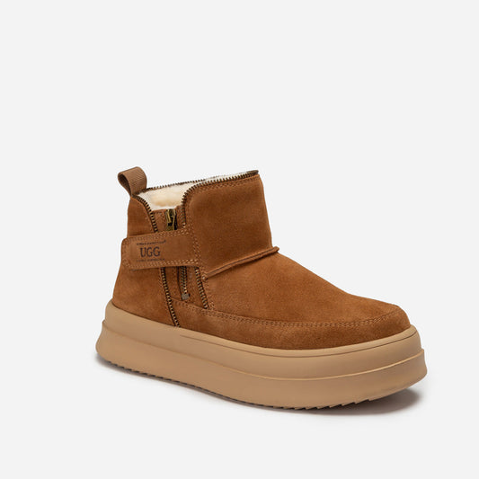 Ugg OZWEAR Tag Zipper Ankle Boots