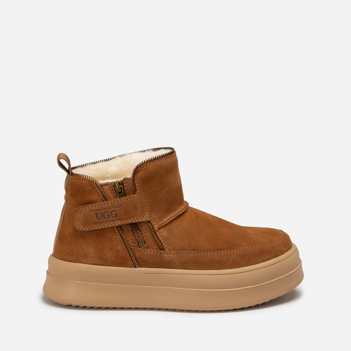 Ugg OZWEAR Tag Zipper Ankle Boots