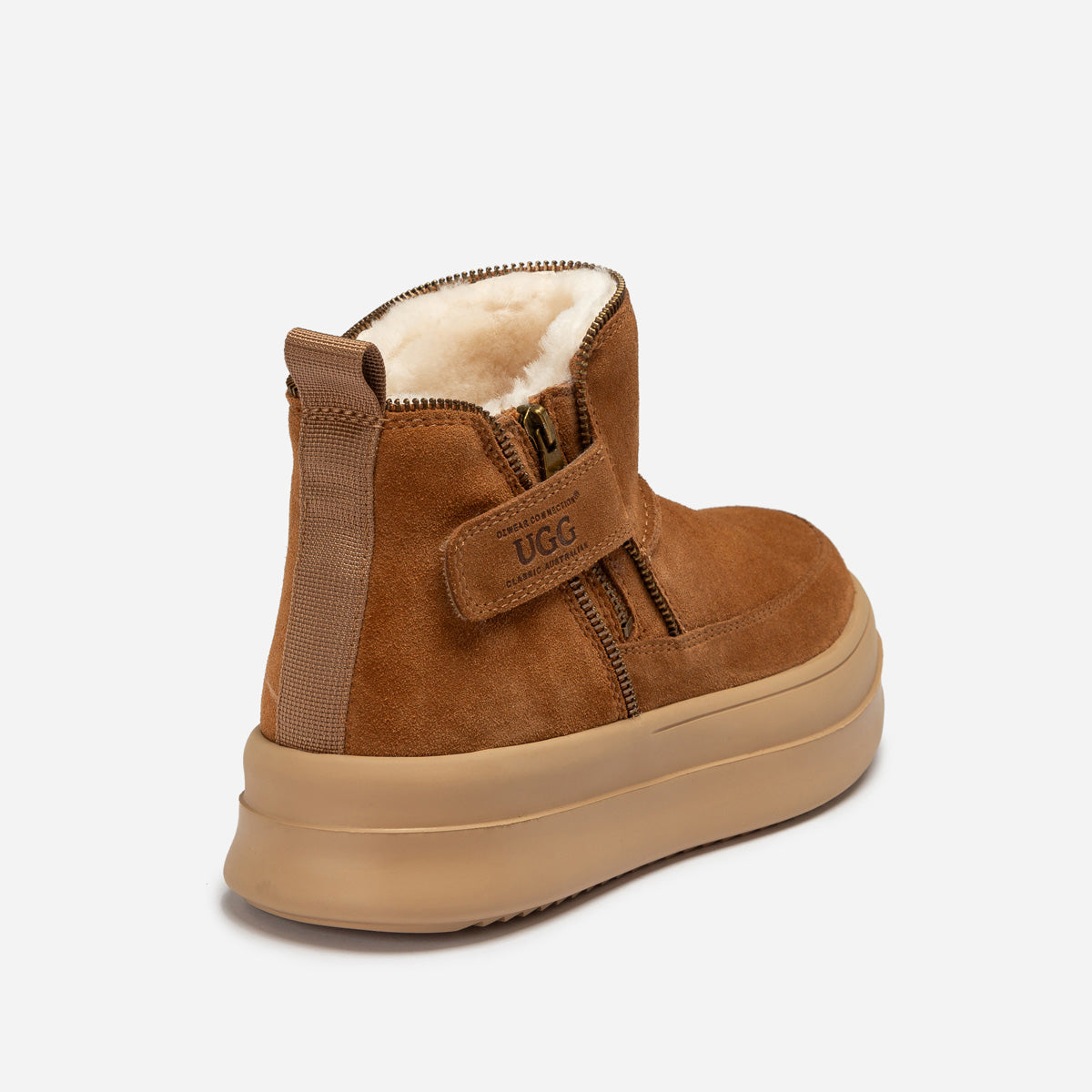 Ugg OZWEAR Tag Zipper Ankle Boots