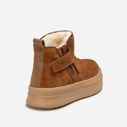 Ugg OZWEAR Tag Zipper Ankle Boots