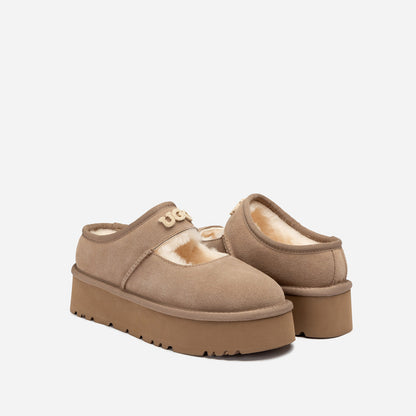 Ugg OZWEAR Mary Jane Emb Logo Platform