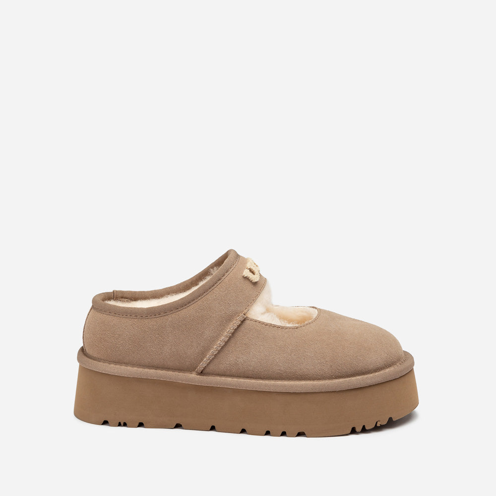 Ugg OZWEAR Mary Jane Emb Logo Platform
