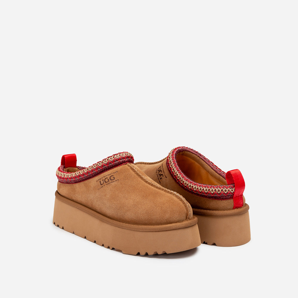 Ugg OZWEAR Sydney Spring Platform Slipper (Water Resistant) (Detachable Wool Insole)