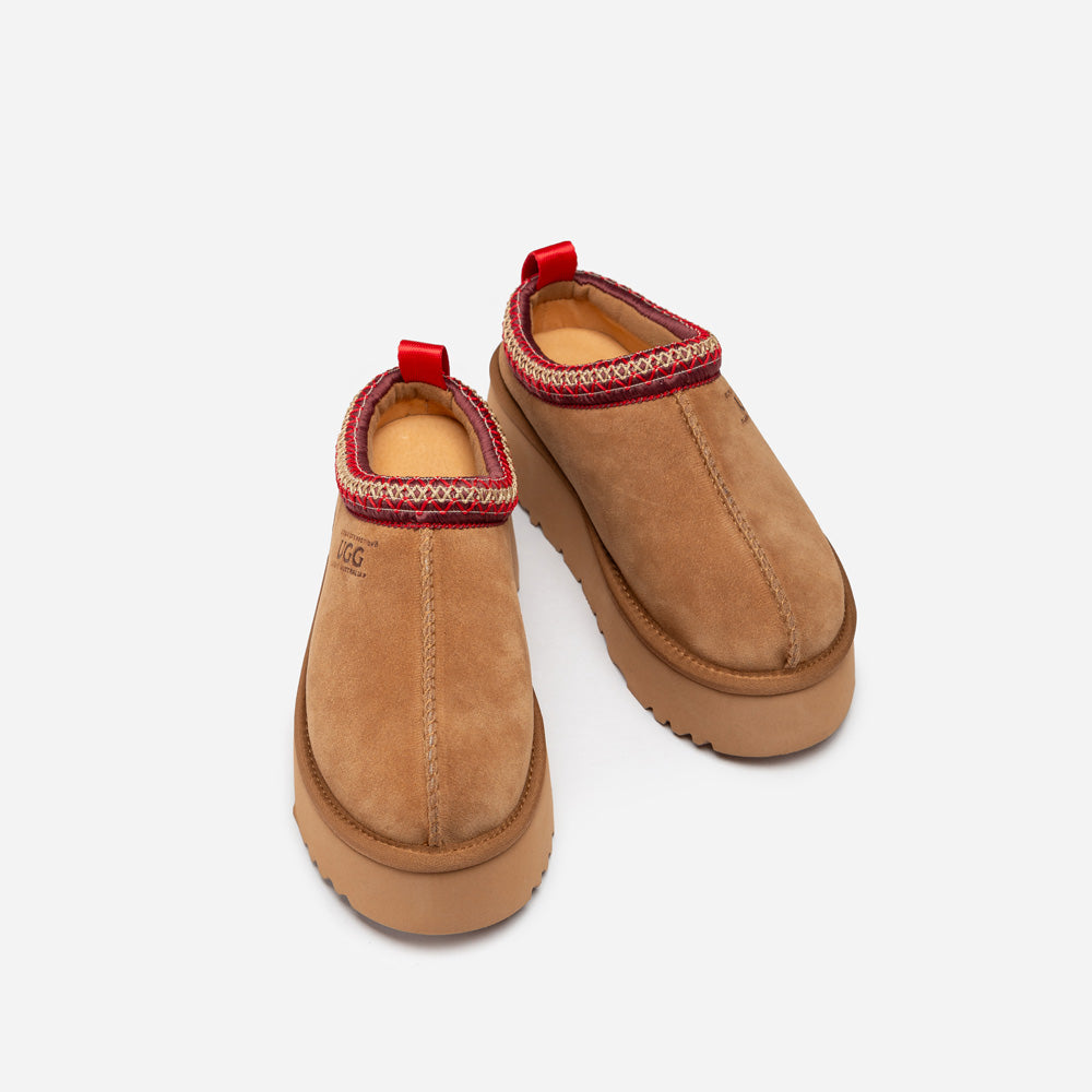 Ugg OZWEAR Sydney Spring Platform Slipper (Water Resistant) (Detachable Wool Insole)