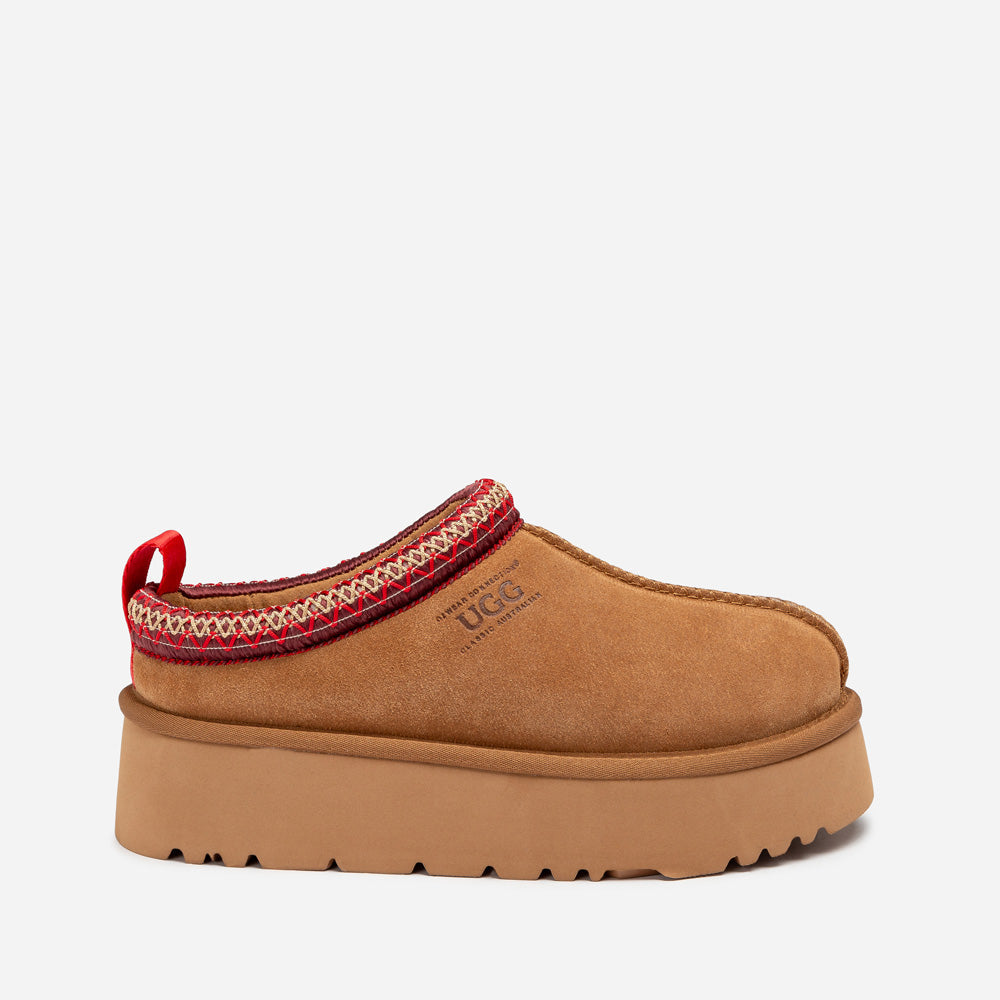 Ugg OZWEAR Sydney Spring Platform Slipper (Water Resistant) (Detachable Wool Insole)