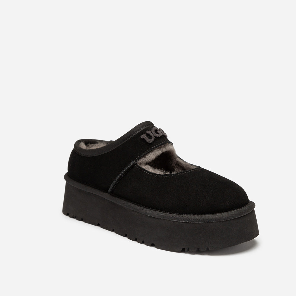 Ugg OZWEAR Mary Jane Emb Logo Platform