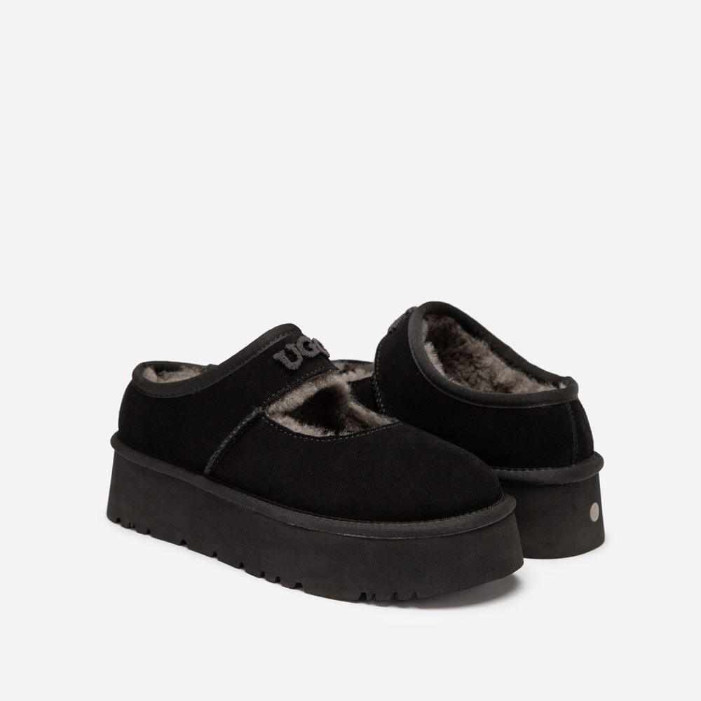 Ugg OZWEAR Mary Jane Emb Logo Platform