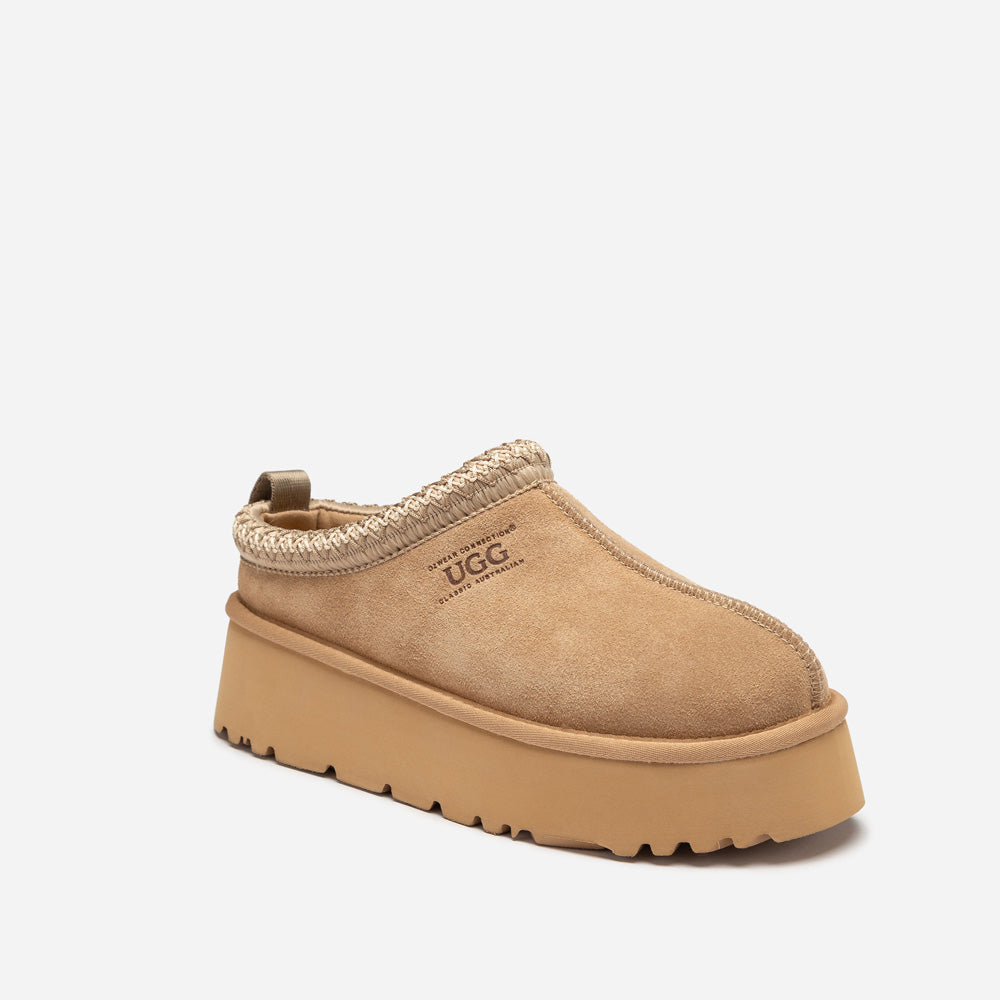 Ugg OZWEAR Sydney Spring Platform Slipper (Water Resistant) (Detachable Wool Insole)