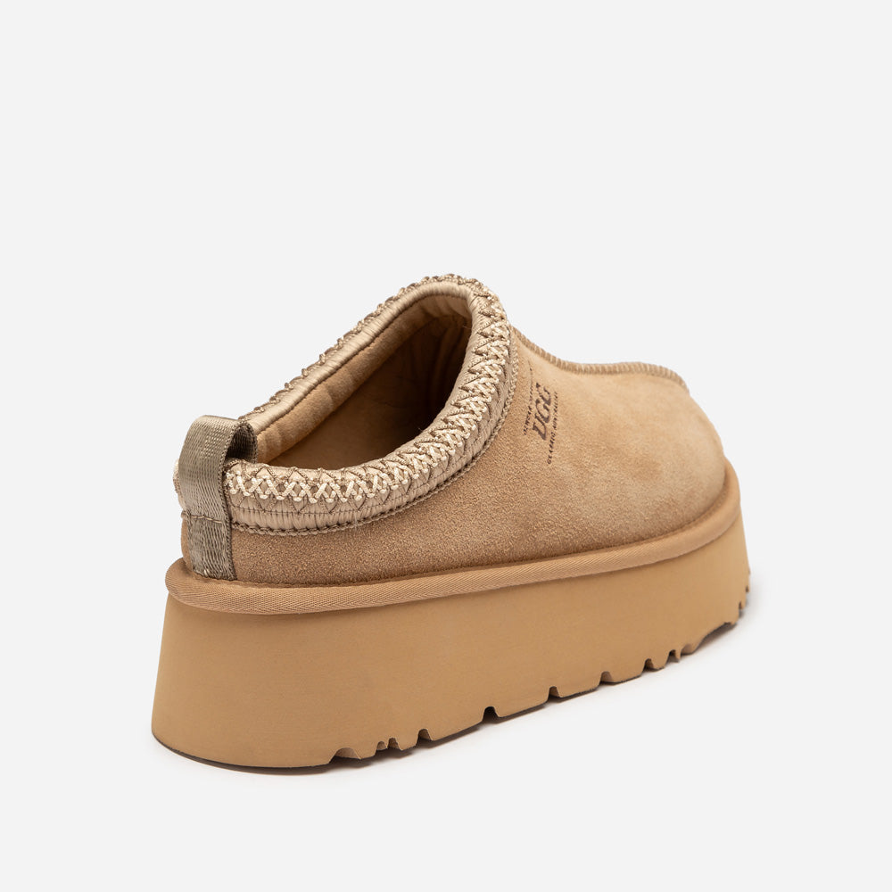 Ugg OZWEAR Sydney Spring Platform Slipper (Water Resistant) (Detachable Wool Insole)