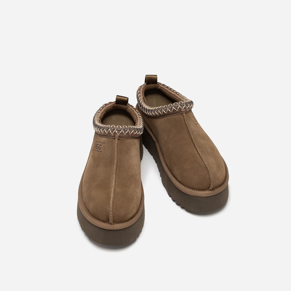 Ugg OZWEAR Sydney Spring Platform Slipper (Water Resistant) (Detachable Wool Insole)