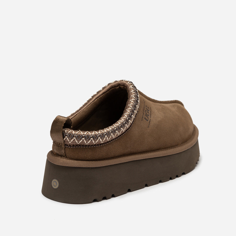 Ugg OZWEAR Sydney Spring Platform Slipper (Water Resistant) (Detachable Wool Insole)